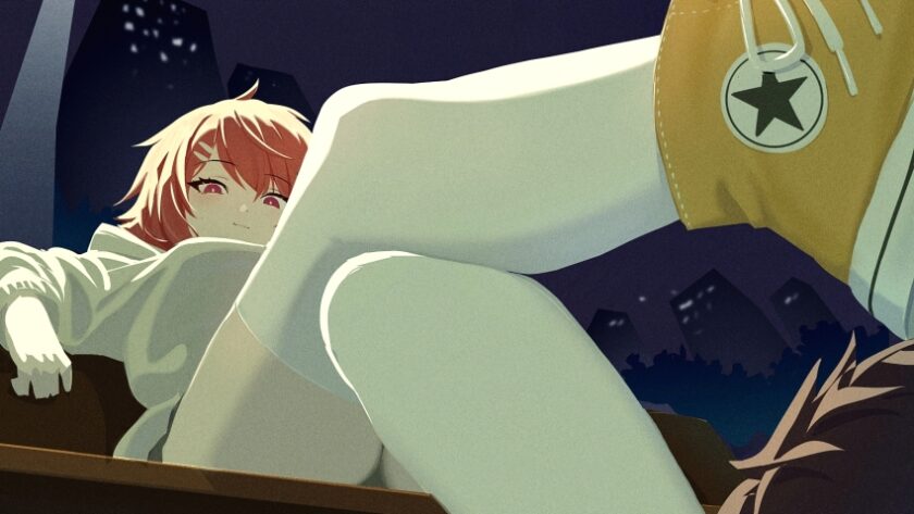 Wyeksponowane stopy kobiety.